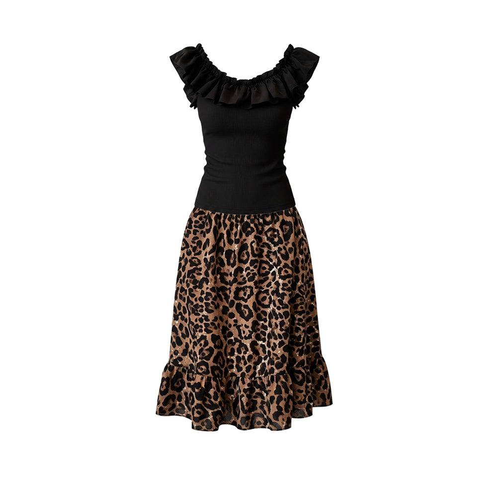 Leopard outfit set